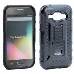 Wholesale Samsung Galaxy J1 Holster Combo Belt Clip Case (Black)